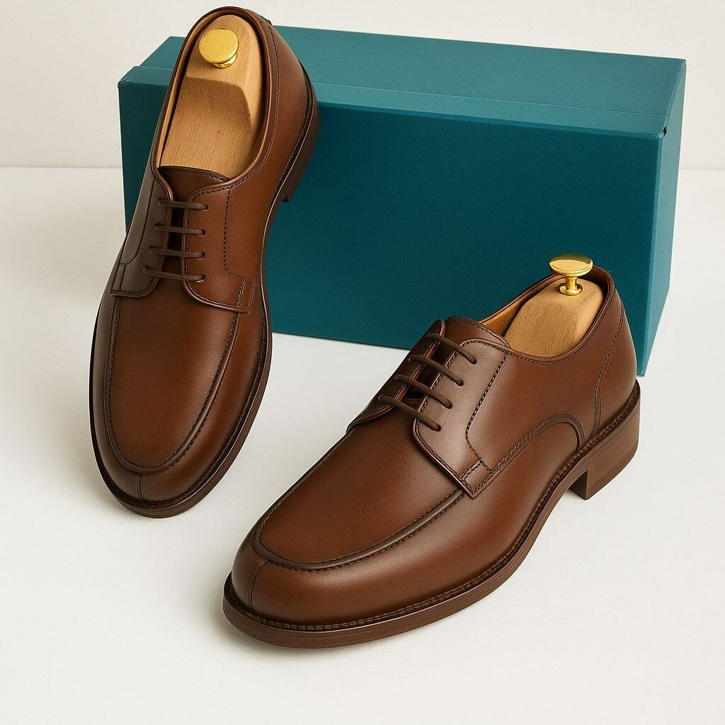 Chaussures en cuir élégantes