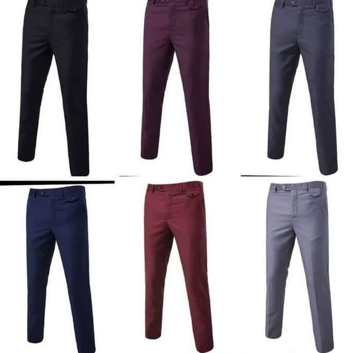 Men's Office Material Trousers