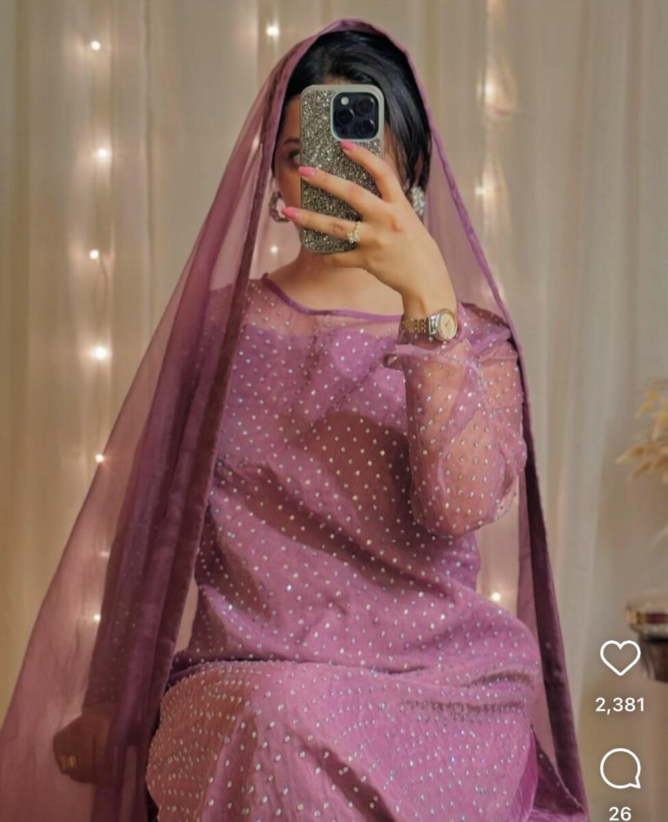 Pure soft organza shirt 3 pc,10 colours available dc free