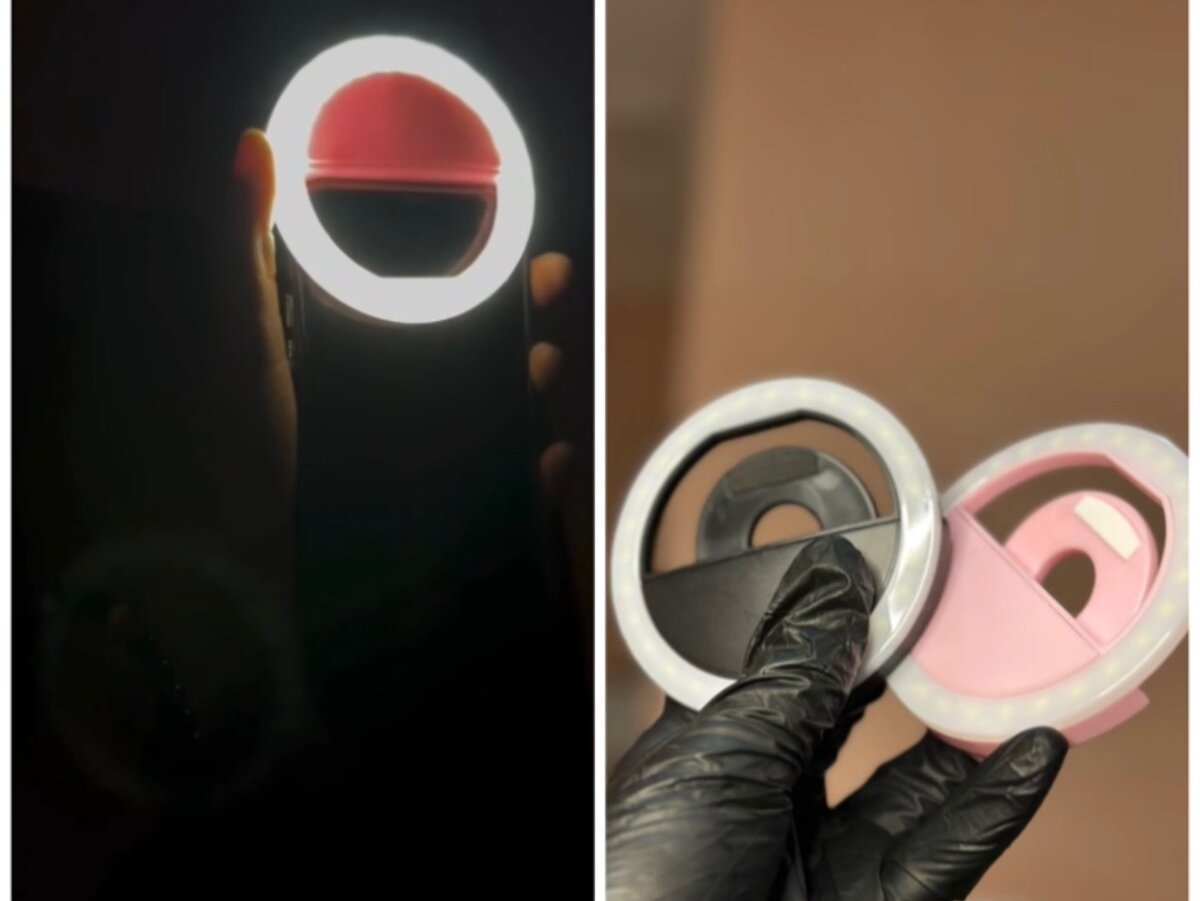 Mini phone ring lights