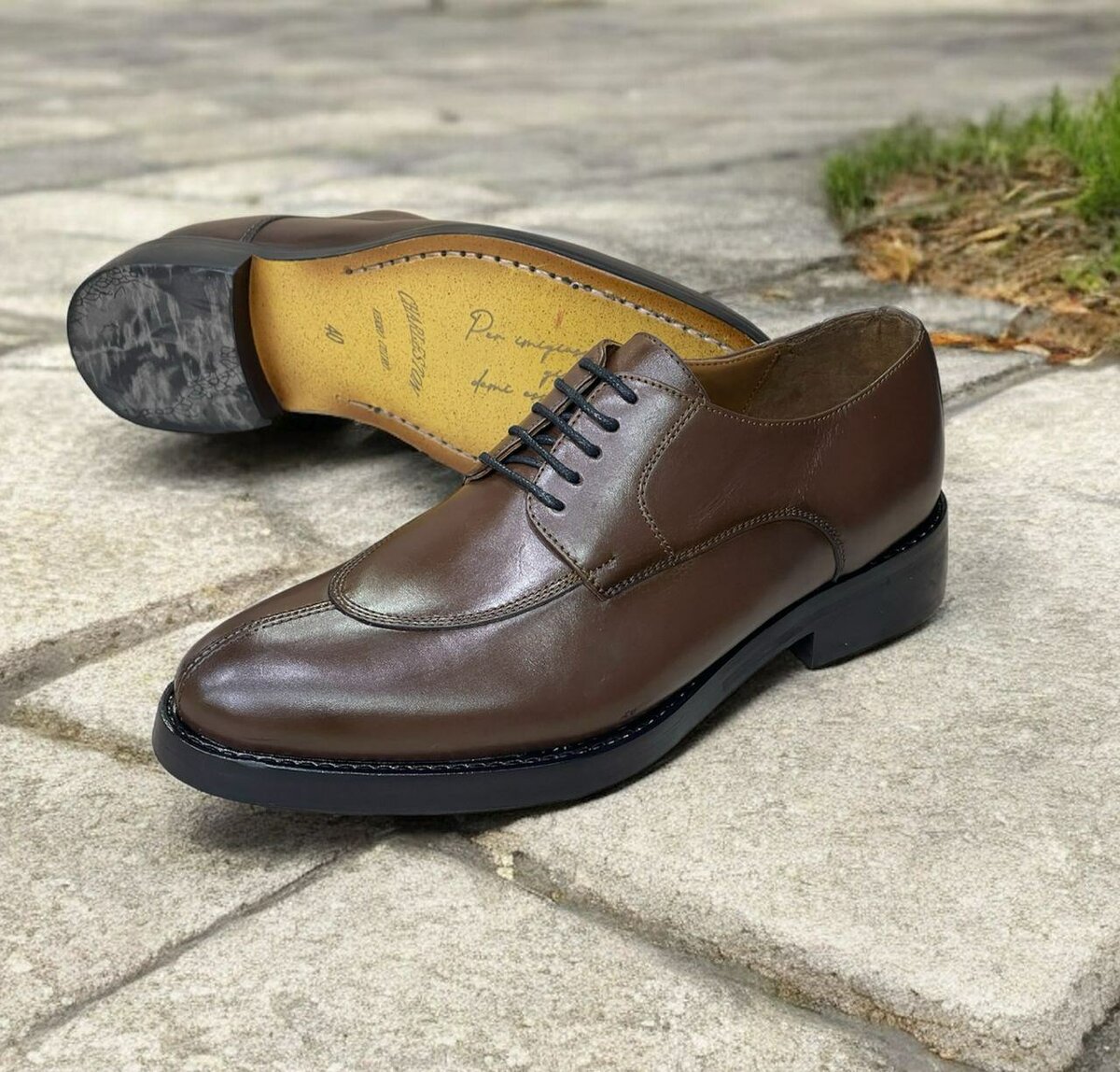 Chaussures habillées en cuir pour hommes