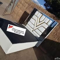 custom made bed with a high base