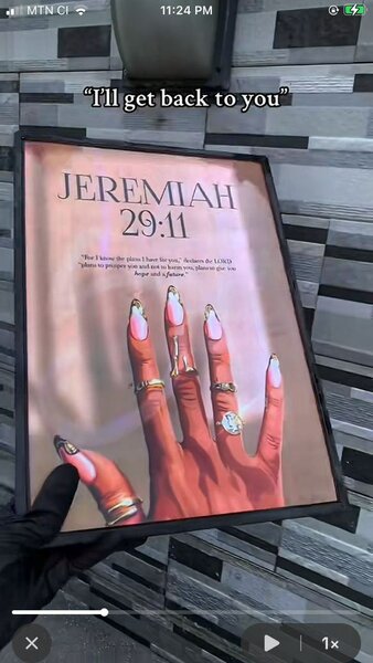 Cadre décoratif moderne