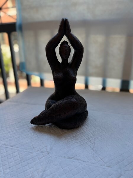 Yoga Pose Abstract Sculpture