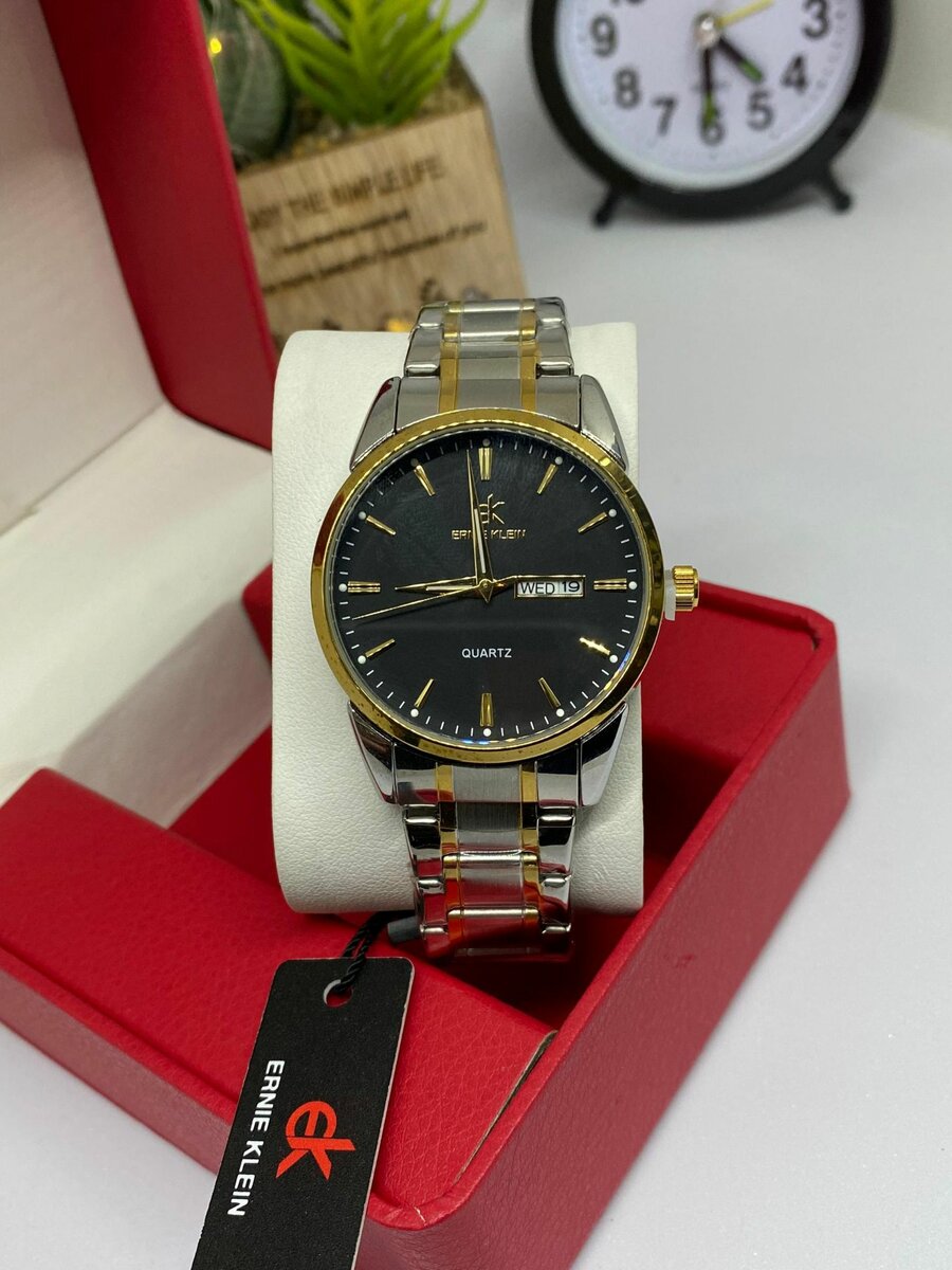 ERNIE KLEIN CHAIN WATCHES