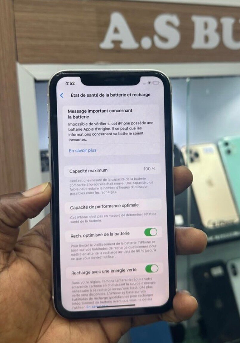 iPhone moderne et performant