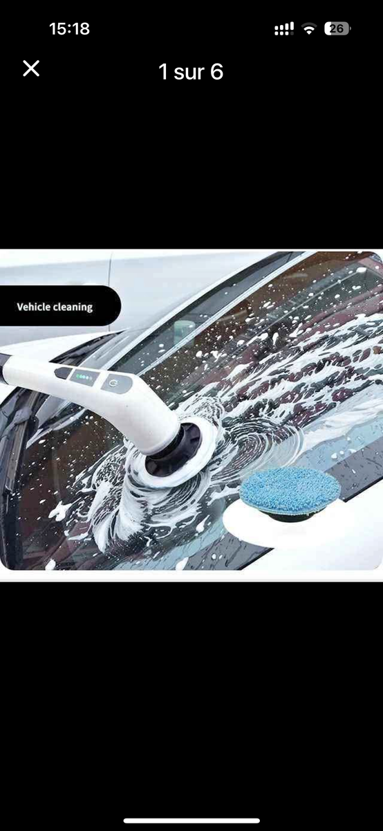 Brosse Électrique de Nettoyage Multifonction