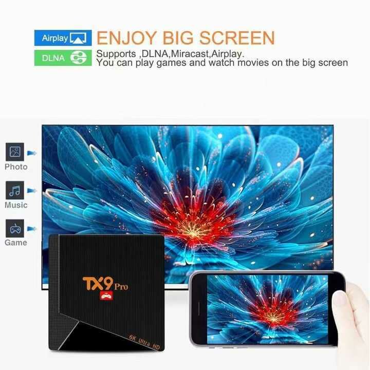 Newest TX9 Pro Game Box - 4K HD Android Classic Retro Consol