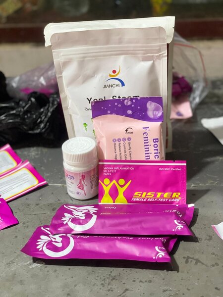 Boric acid,gel ,herb ,test