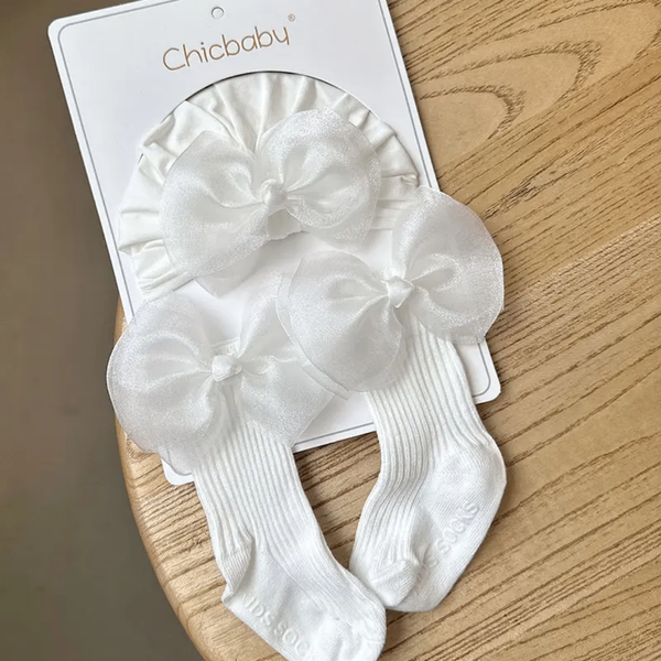 Bandeau et Chaussette 2-12mois