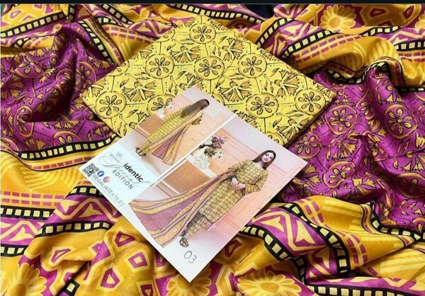 Printed lawn