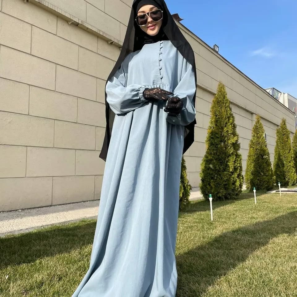 Широкое платье