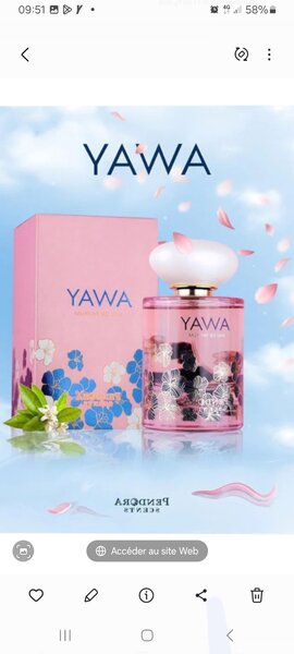 Eau de Parfum YAWA Fleurs