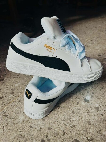 Baskets Puma Suede blanches