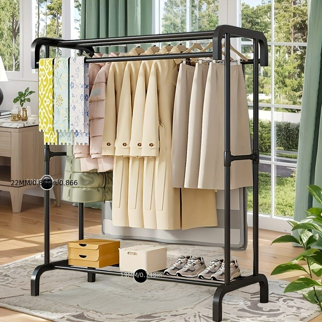 Portant vêtements robuste