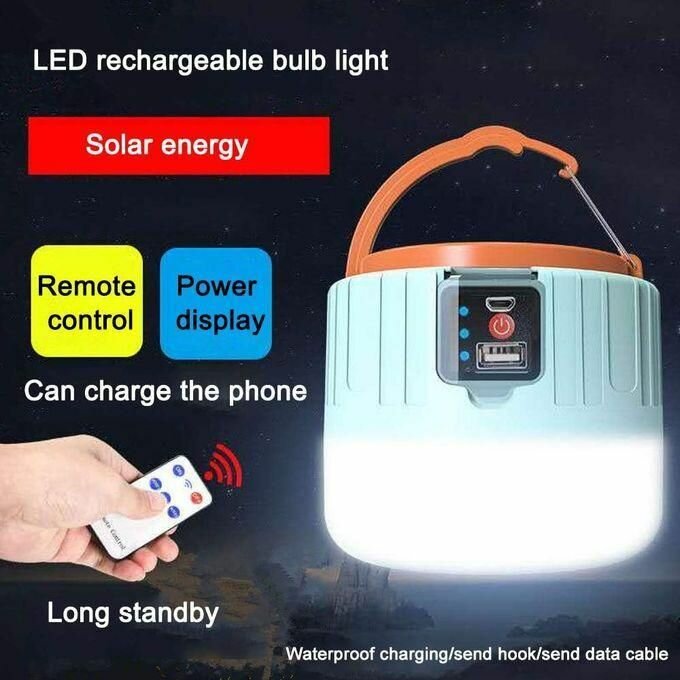 Lampe LED Solaire Rechargeable