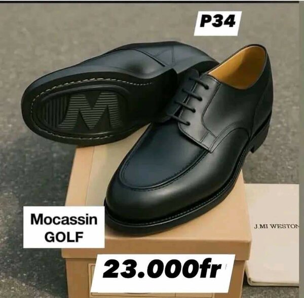 Mocassin de Golf Élégant