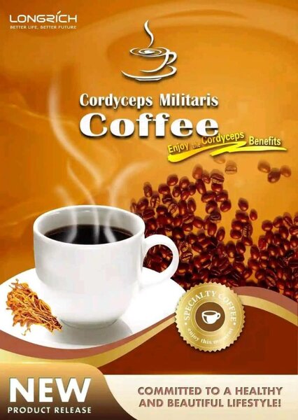 Look younger by taking longrich cordyceps militaris coffee