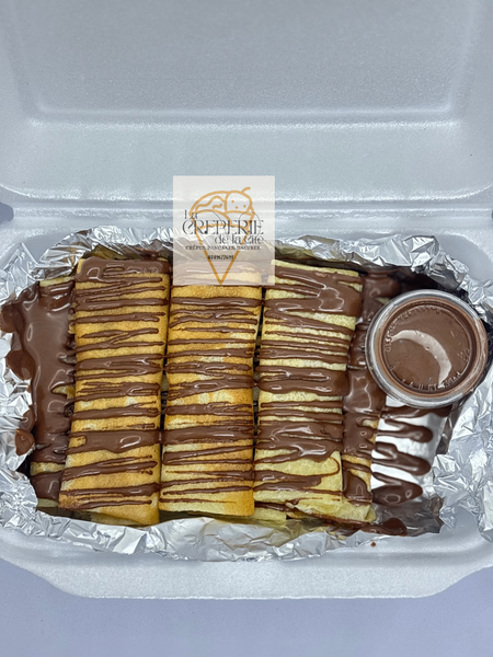 Pack de 7 crêpes au Nutella