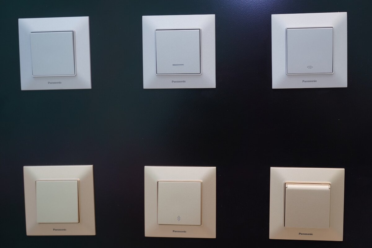 Розетка выключатель VIKO PANASONIC