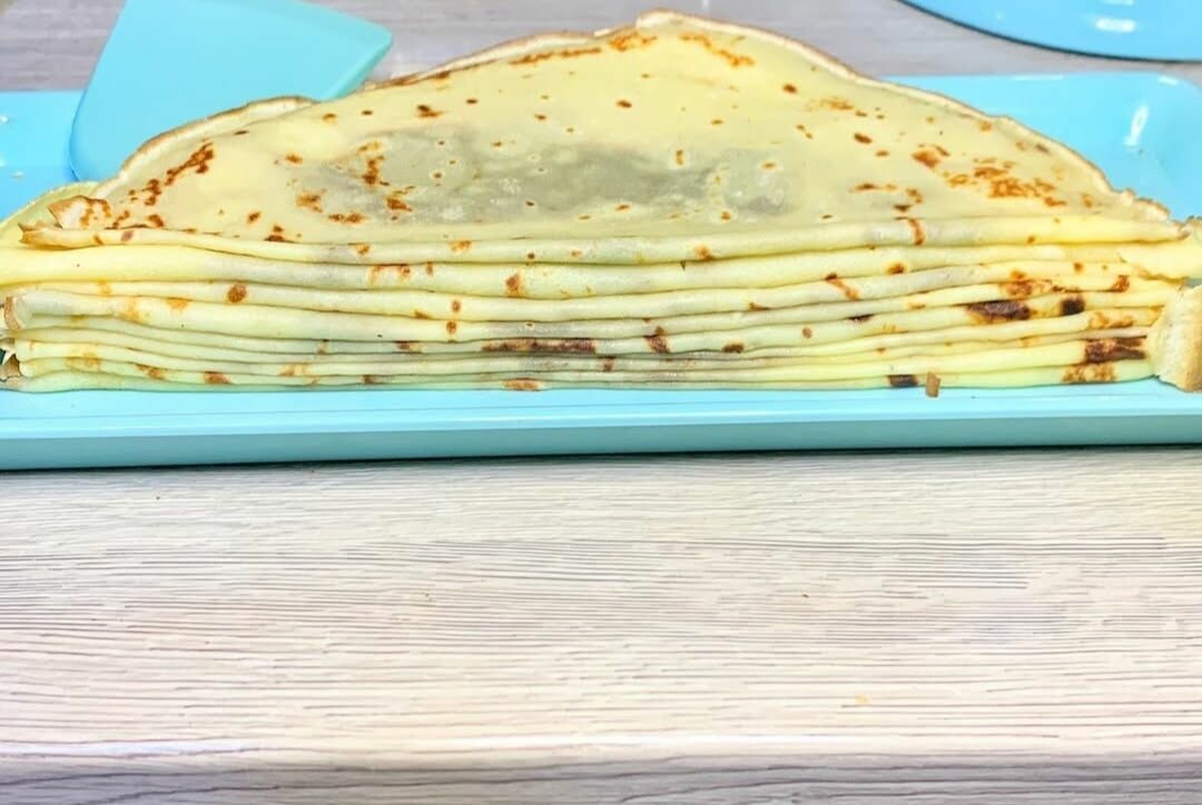 Crêpe santé à lavoine