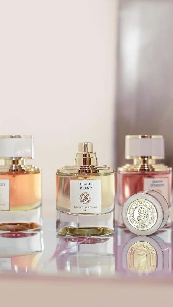 Dragée blanc signature royale