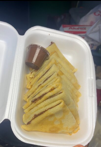 Crêpes sucrées chocolat