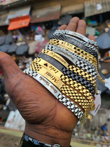 Gourmette personnalisée