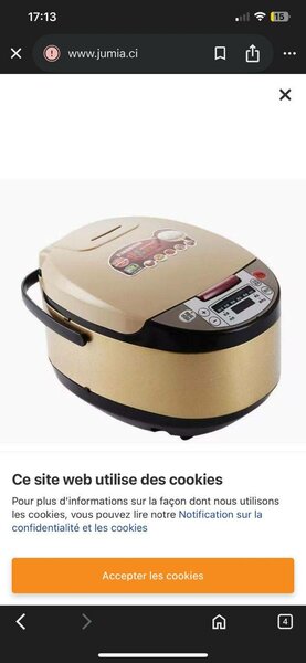 Multicuiseur Intelligent Électrique