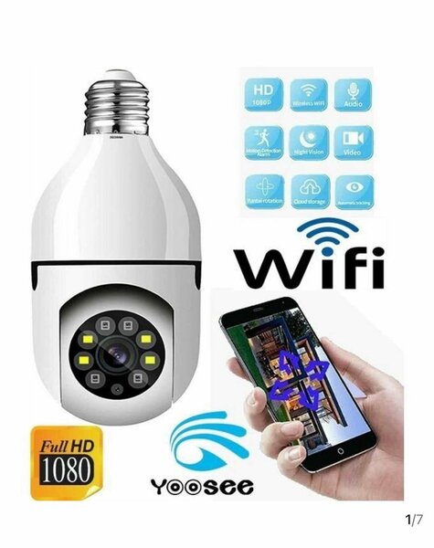 Caméra de sécurité WiFi 1080p