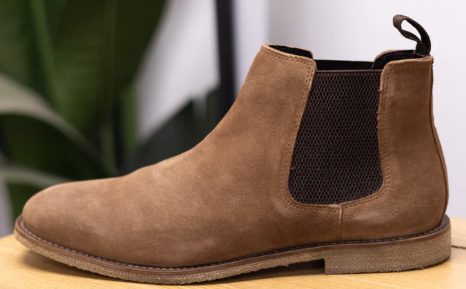 Gazman Suede Leather Chelsea Boots