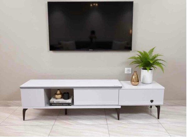 Meuble TV moderne blanc