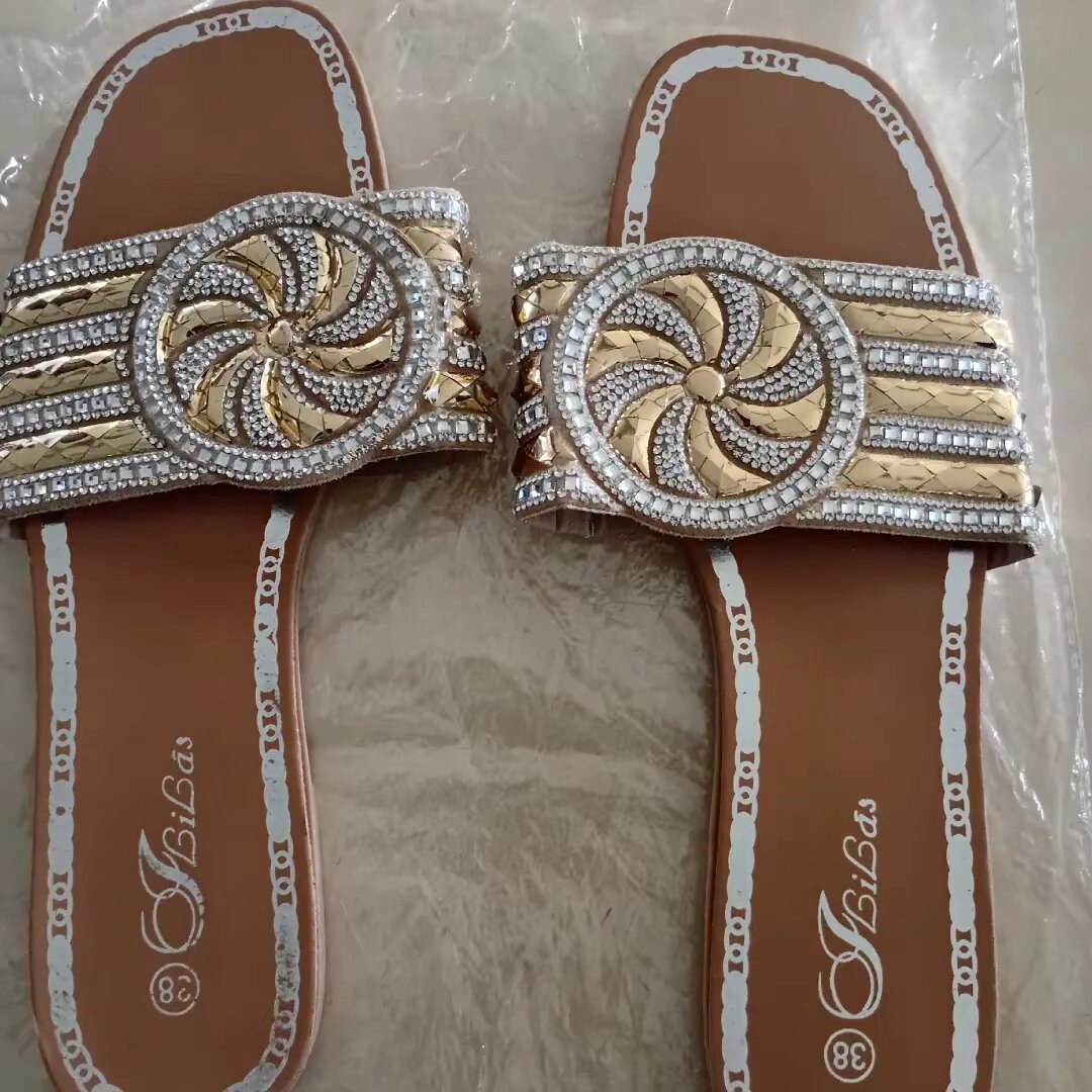 Sandales strass femme élégantes