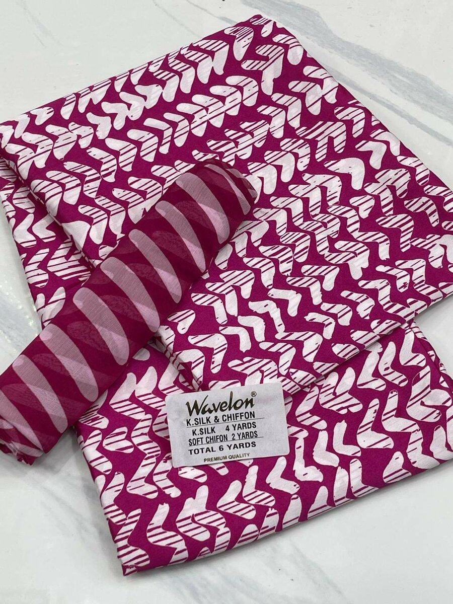 Tissu Lurex Soie et Chiffon