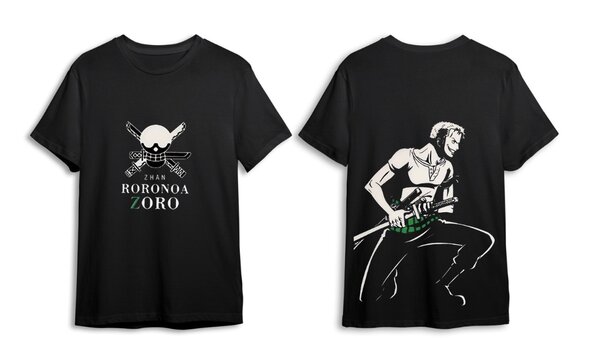 Anime Character T-Shirts Set