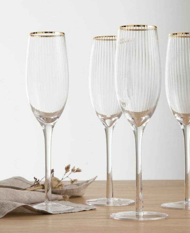 Flûtes à Champagne Élégantes