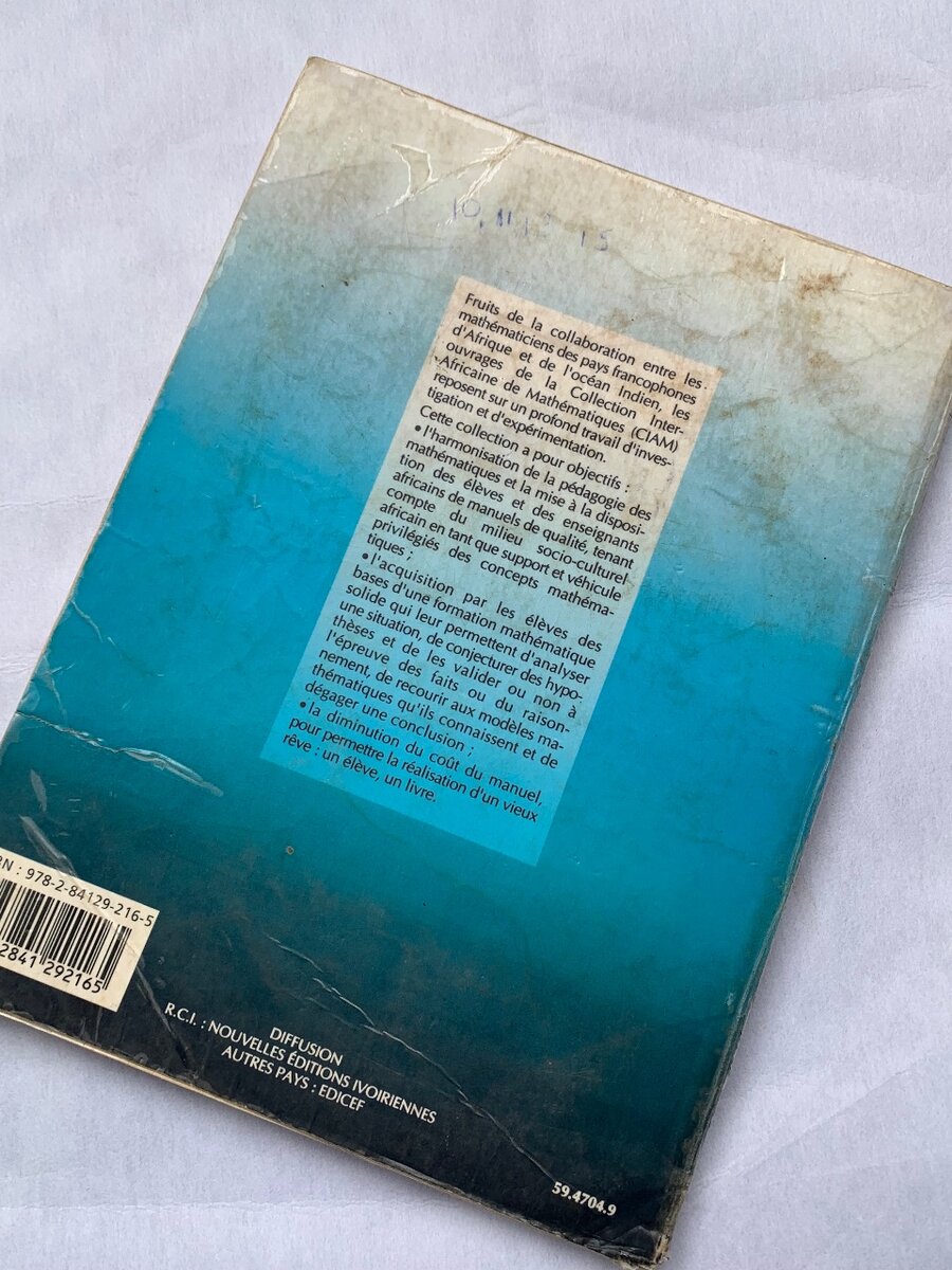 Livre de Mathématiques 2e S