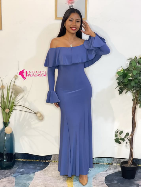 Robe Longue Épaules Dénudées