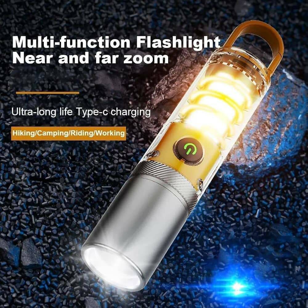 Lampe Torche Multi-fonctions Rechargeable
