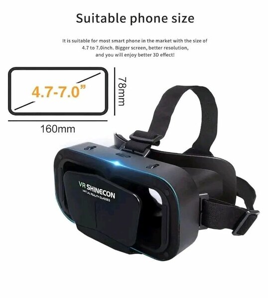 Lunettes VR Shinecon 3D