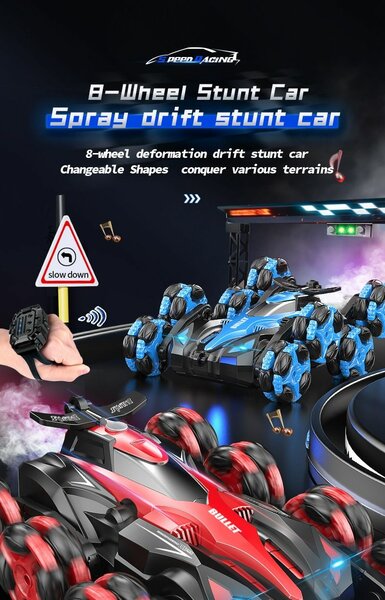 Voiture RC Drift 8 Roues