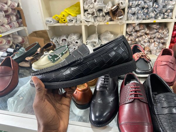 Mocassins homme cuir élégant