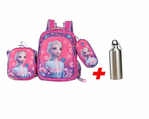 Sac à dos primaire avec Gourde