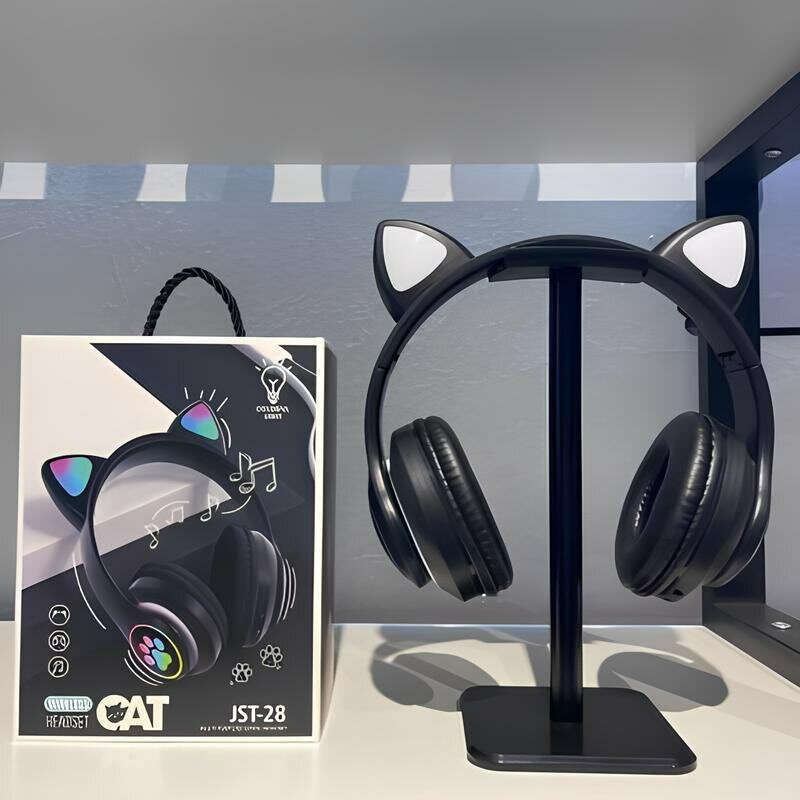 Casque sans fil à LED Cat STN-28