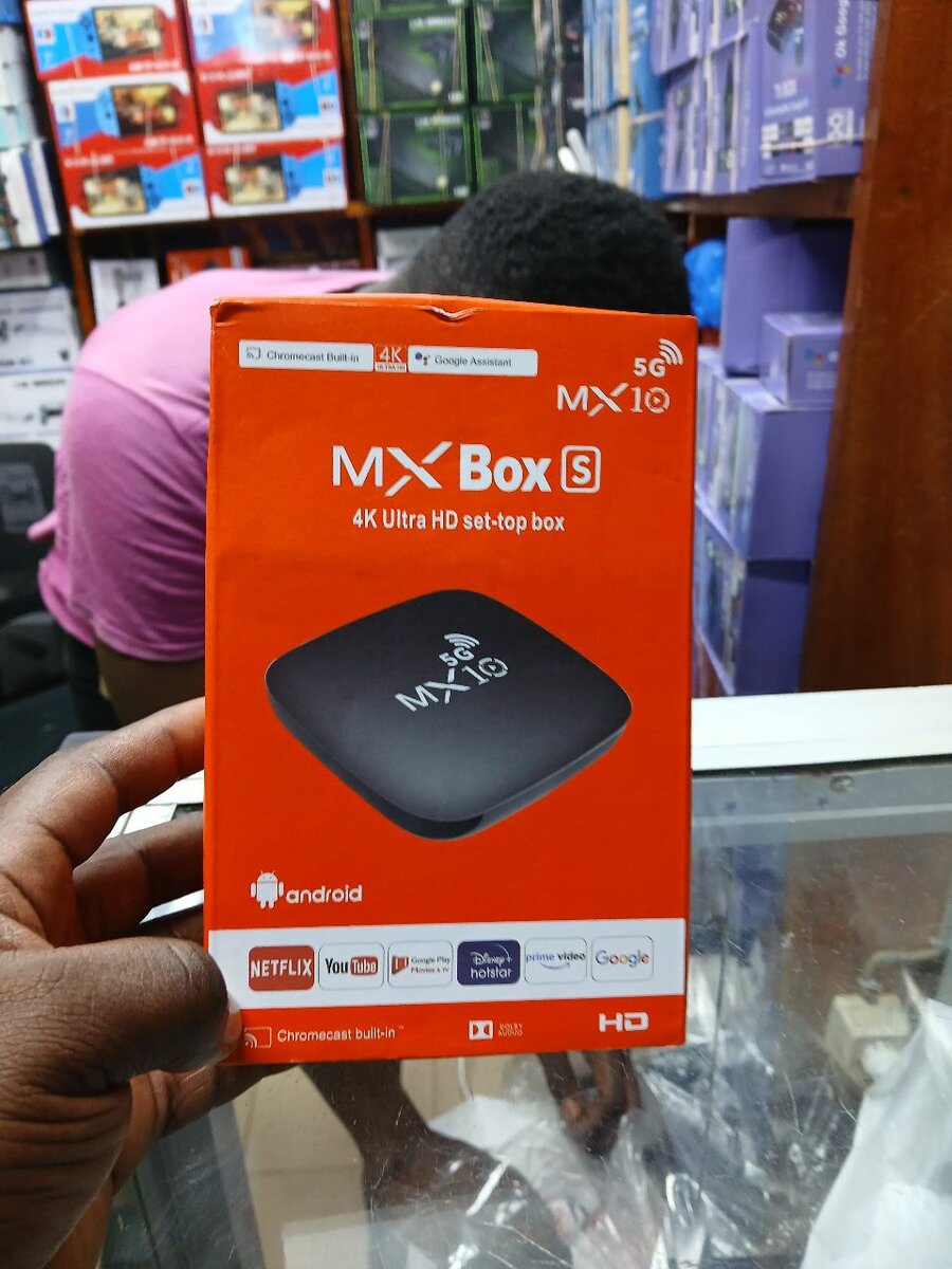 Décodeur Android 4K MX10