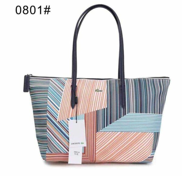 Sac cabas rayé tendance