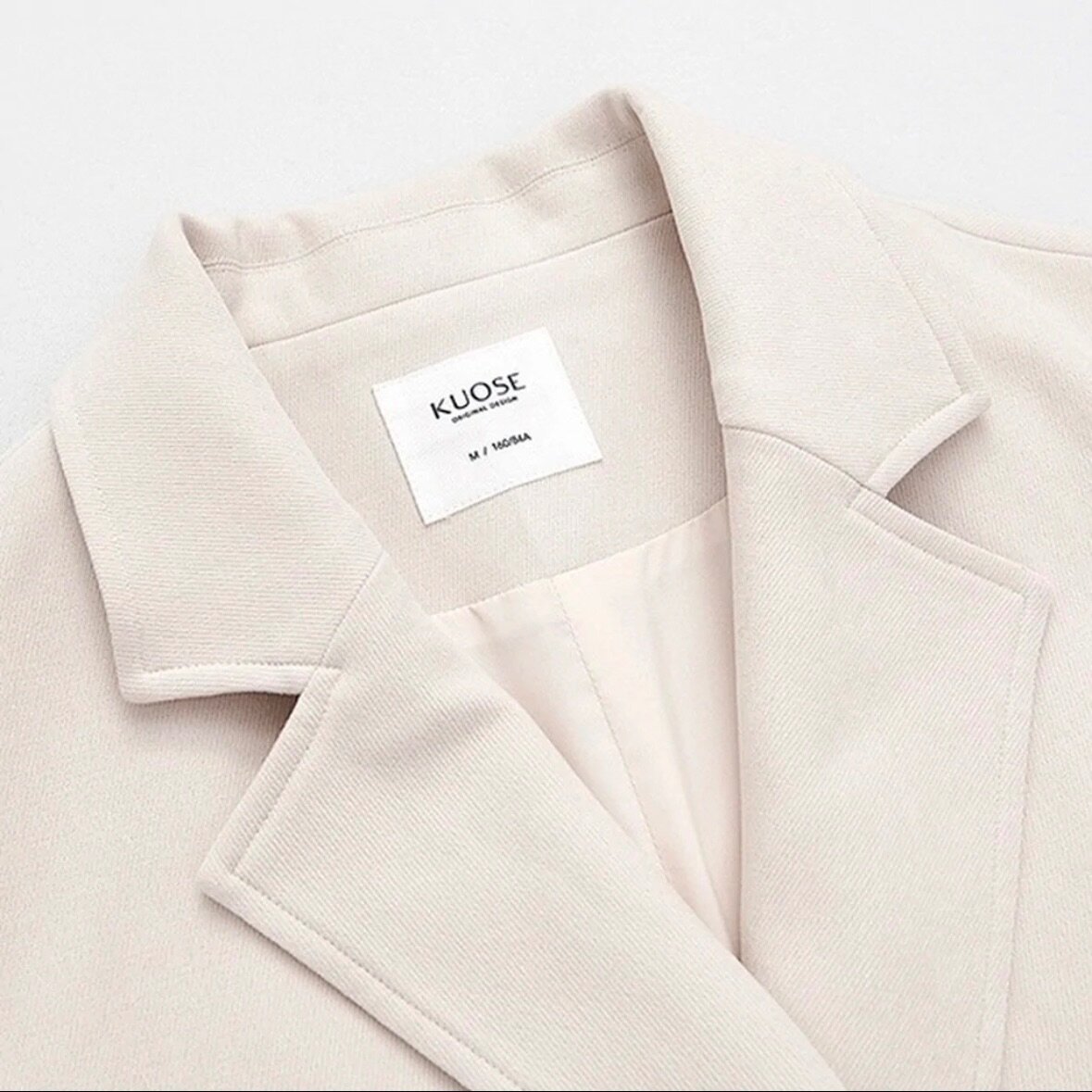 S-M, новое легкое пальто молочного цвета