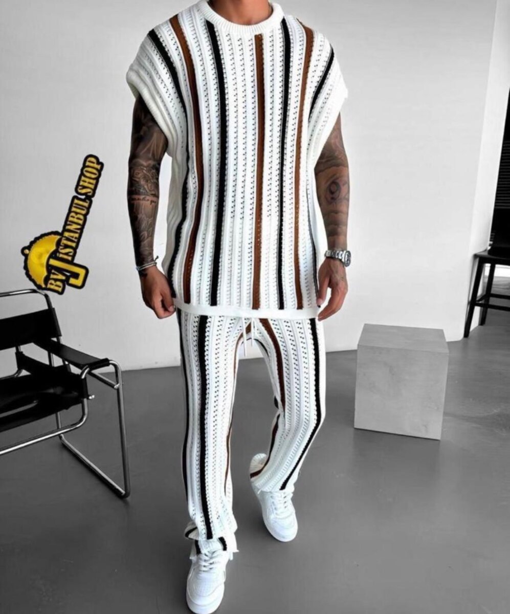 Ensemble tricoté hommes