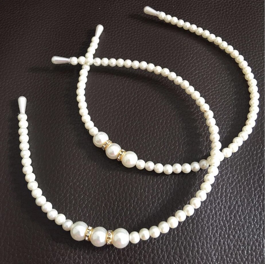 Serre-tête perlé élégant