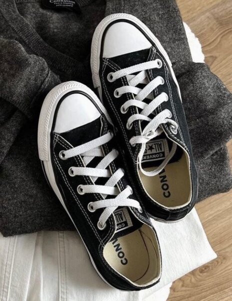 Baskets noires classiques